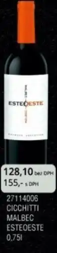Adam Cicchitti malbec esteoeste nabídka