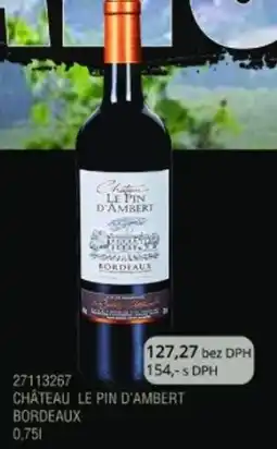Adam Château le pin d'ambert bordeaux nabídka