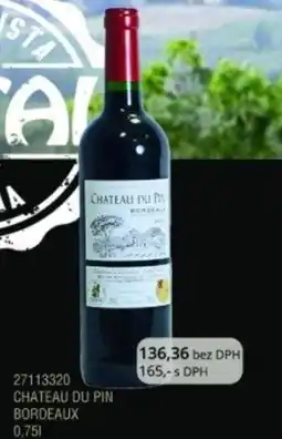 Adam Chateau du pin bordeaux nabídka
