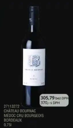 Adam Château bournac médoc cru bourgeois bordeaux nabídka