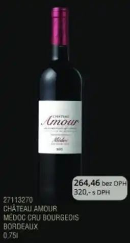 Adam Château amour médoc cru bourgeois bordeaux nabídka