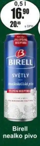 Adam Birell nealko pivo nabídka