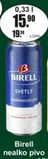 Adam Birell nealko pivo nabídka