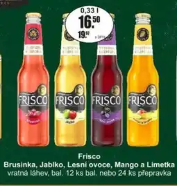 Adam Frisco Brusinka, Jablko, Lesní ovoce, Mango a Limetka nabídka
