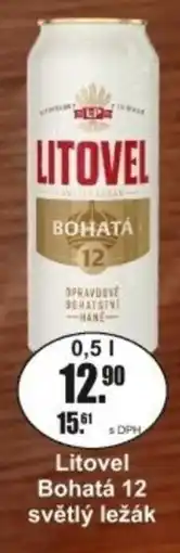 Adam Litovel Bohatá 12 světlý ležák nabídka