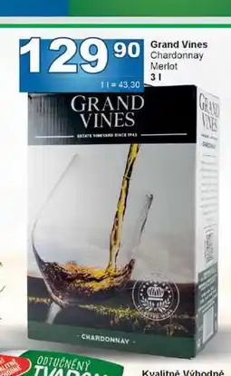 Jip Grand Vines Chardonnay Merlot nabídka