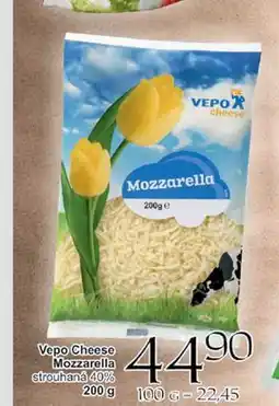 Jip Vepo Cheese Mozzarella strouhaná 40% nabídka