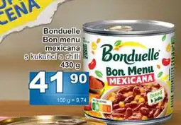 Jip Bonduelle Bon menu mexicana s kukuřicí a chilli nabídka