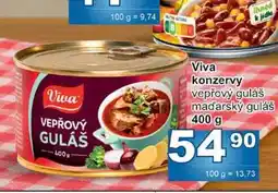 Jip Viva konzervy nabídka