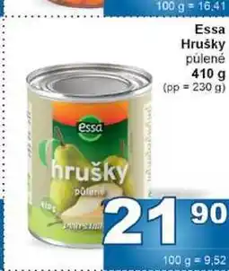 Jip Essa Hrušky půlené 410 g (pp = 230 g) nabídka