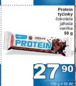 Jip Protein tyčinky čokoláda jahoda vanilka nabídka