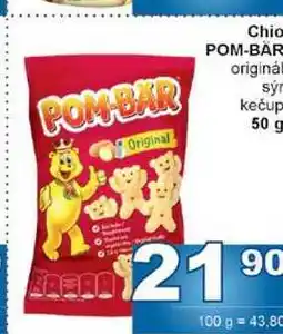 Jip Chio POM-BÄR originál sýr kečup nabídka