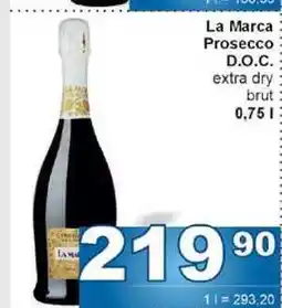 Jip La Marca Prosecco D.O.C. extra dry brut nabídka