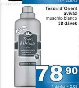 Jip Tesori d'Orient aviváž muschio bianco 38 dávek nabídka