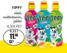 Adam YIPPY višeň, multivitamin jablko nabídka