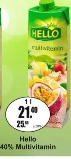 Adam Hello 40% Multivitamin nabídka