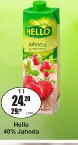 Adam Hello 40% Jahoda nabídka