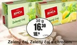 Adam Zelený čaj, Zelený čaj s citronem nabídka
