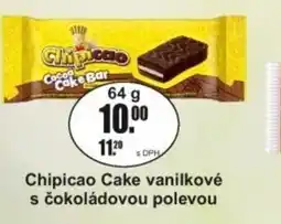 Adam Chipicao Cake vanilkové s čokoládovou polevou nabídka