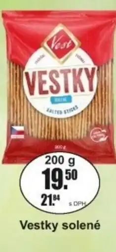 Adam Vestky solené nabídka