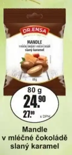 Adam Dr.Ensa Mandle v mléčné čokoládě nabídka