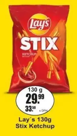 Adam Lay's Stix Ketchup nabídka