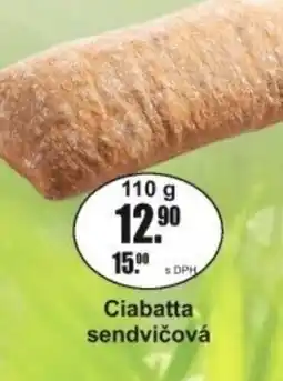 Adam Ciabatta sendvičová nabídka