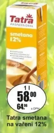 Adam Tatra smetana na vaření 12% nabídka