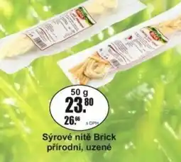 Adam Sýrové nitě Brick přírodní, uzené nabídka