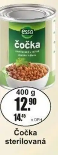 Adam Essa Čočka sterilovaná nabídka