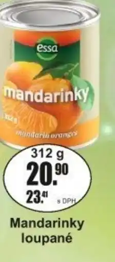 Adam Essa Mandarinky loupané nabídka