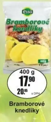 Adam Essa Bramborové knedlíky nabídka