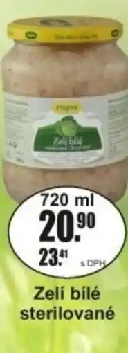 Adam Zelí bílé sterilované nabídka