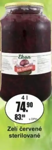 Adam Zelí červené sterilované nabídka