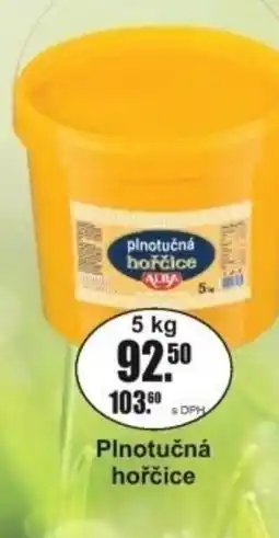 Adam Alba Plnotučná hořčice nabídka
