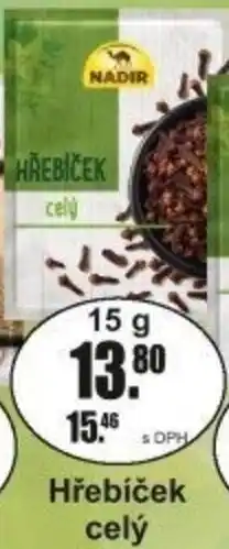 Adam Nadir Hřebíček celý nabídka