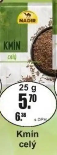 Adam Nadir Kmín celý nabídka