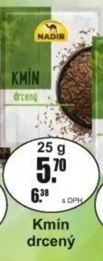 Adam Nadir Kmín drcený nabídka