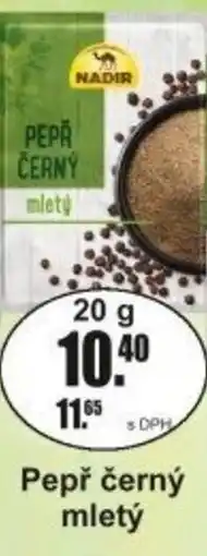Adam Nadir Pepř černý mletý nabídka