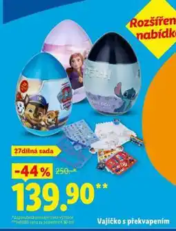Lidl Vajíčko s překvapením nabídka