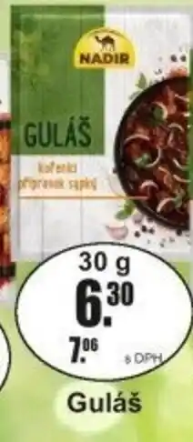 Adam Nadir Guláš nabídka