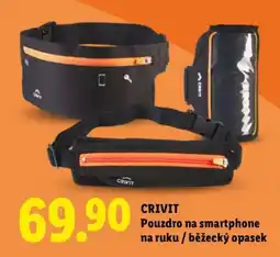 Lidl CRIVIT Pouzdro na smartphone na ruku / běžecký opasek nabídka