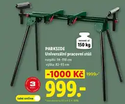 Lidl PARKSIDE UNIVERZÁLNÍ PRACOVNÍ STŮL nabídka