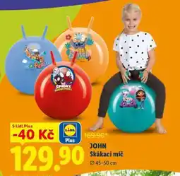 Lidl JOHN Skákací míč nabídka