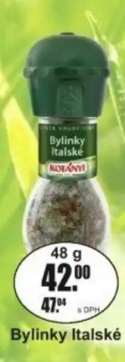 Adam Kotanyi Bylinky Italské nabídka