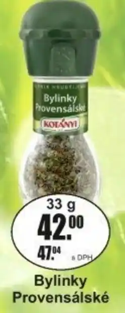 Adam Kotanyi Bylinky Provensálské nabídka