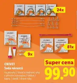 Lidl CRIVIT SADA NÁVAZCŮ nabídka