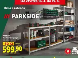 Lidl PARKSIDE Vysokozátěžový regál nabídka