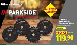 Lidl PARKSIDE PERFORMANCE Pilový kotouč 140 mm nabídka