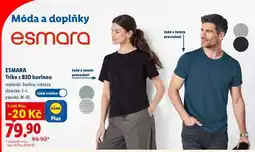 Lidl ESMARA TRIKO S BIO BAVLNOU nabídka